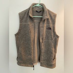 The North Face, Mens Vest, Size Medium, Tan. Used Like New.